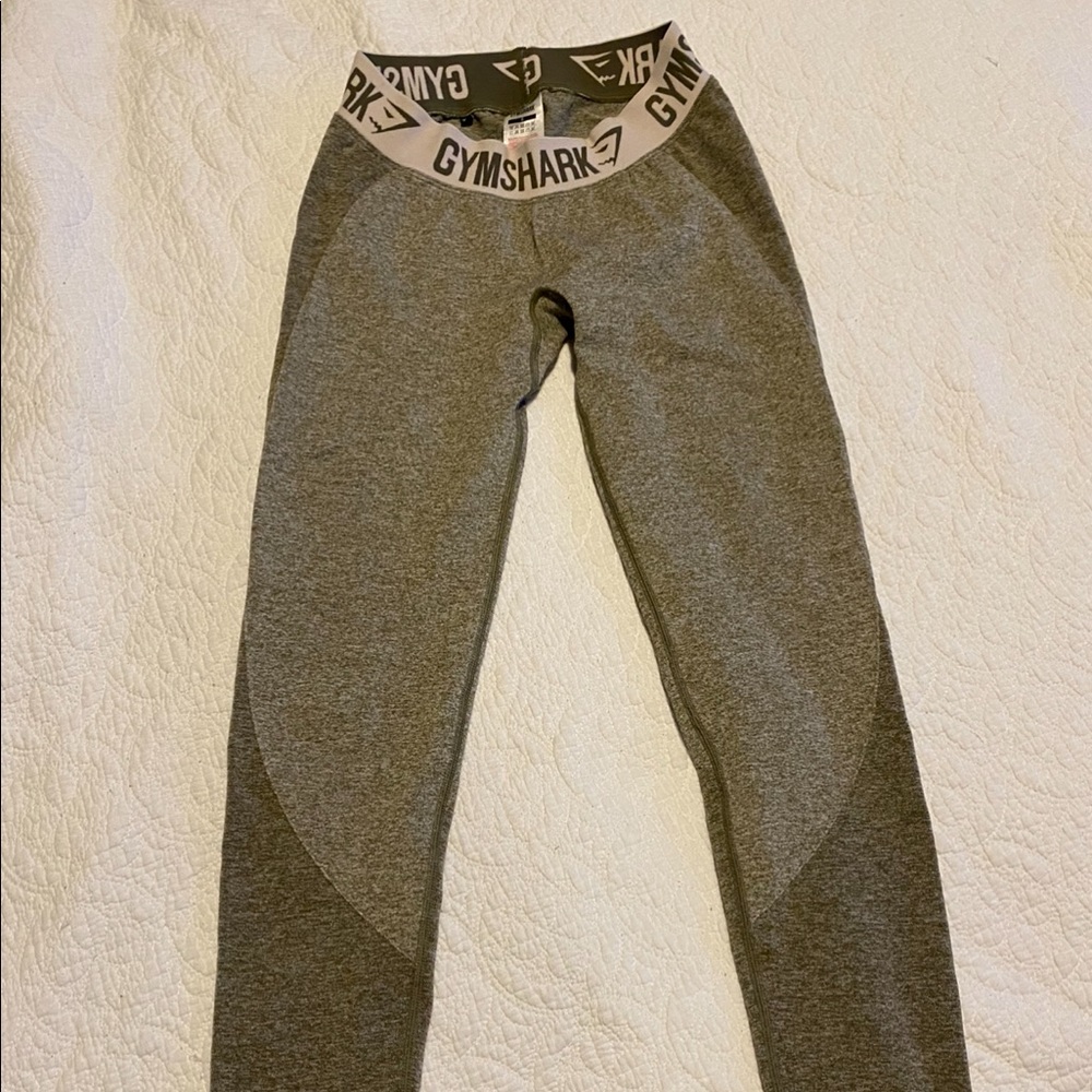 Gymshark khaki flex leggings